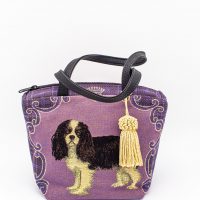 Handtasche mit Hundmotiv