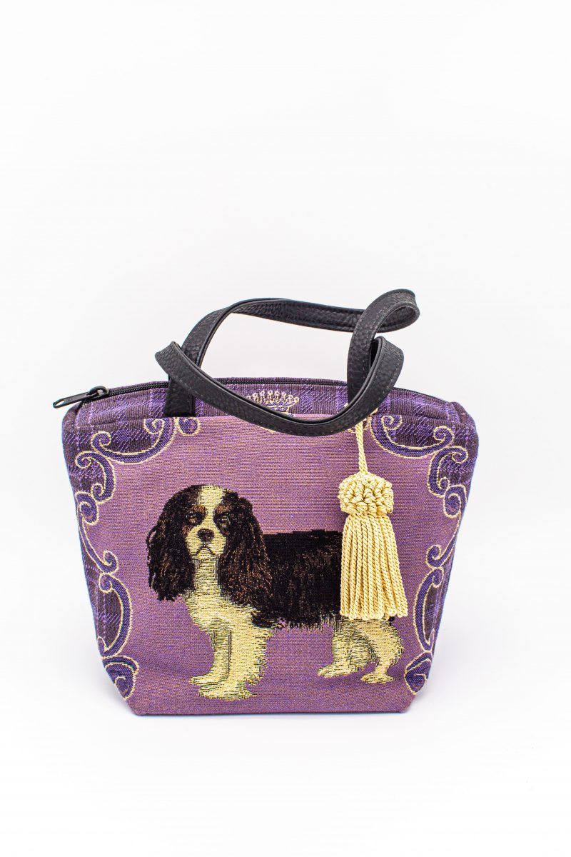 Handtasche mit Hundmotiv
